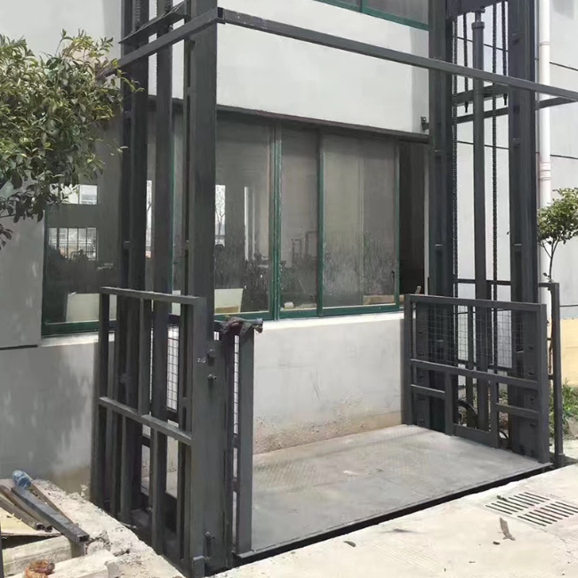 巴青5吨室外升降货梯